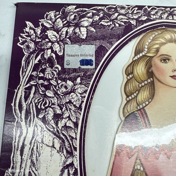 Vintage 1987 Sleeping Beauty Paper Doll Set Enchanted Forest Series Peck-Gandre - Picture 4 of 13